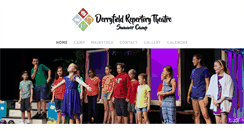 Desktop Screenshot of derryfieldrepertorytheatre.com